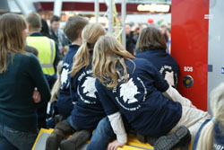Toni auf dem Reisesupermarkt