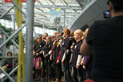 Toni auf dem Reisesupermarkt