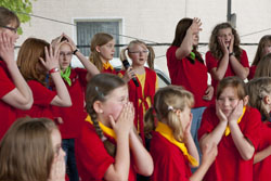 B�rener Kinder- und Jugendchor auf musikalischer Reise