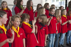 B�rener Kinder- und Jugendchor auf musikalischer Reise