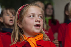 B�rener Kinder- und Jugendchor auf musikalischer Reise