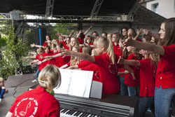 B�rener Kinder- und Jugendchor auf musikalischer Reise